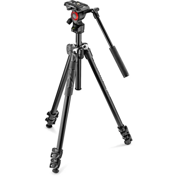 Manfrotto MK290LTA3-V mit Befree Live Videoneiger